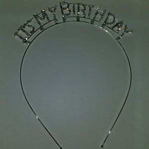 🎂🎂Its My Birthday Rhinestone Headband🎂🎂